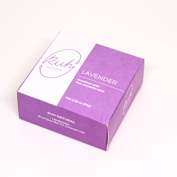Shampoo bar for color treated hair - Lavender