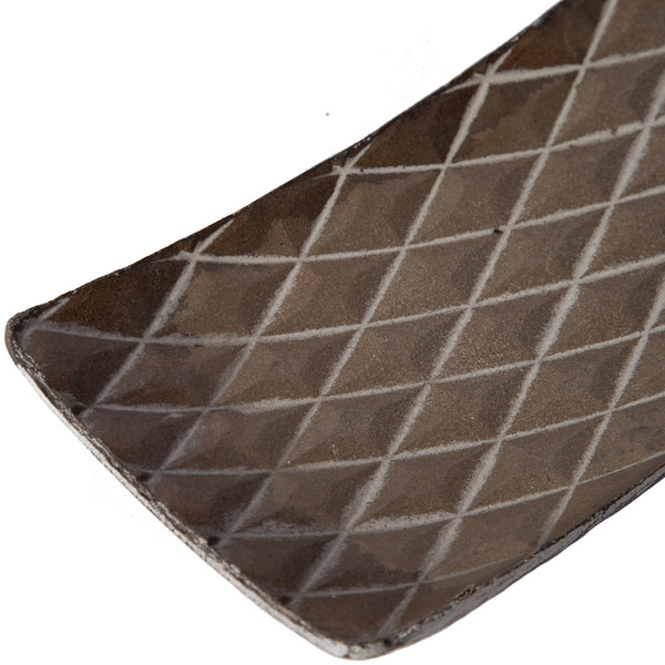 421 - Decorative Wooden Rectangular Tray