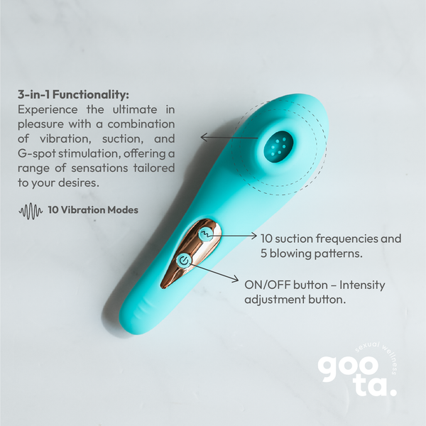 Aqua – Waterproof Silicone Wellness Massager