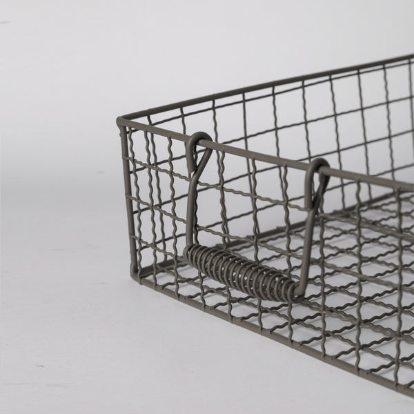 324 - Iron Basket with handles