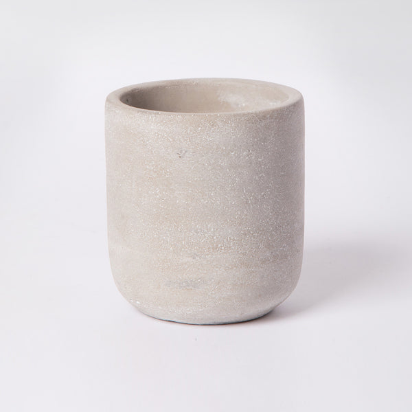 610 - Cement Candle Holder