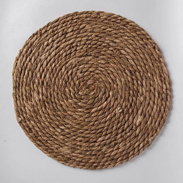 814 - Round Rattan Placemat