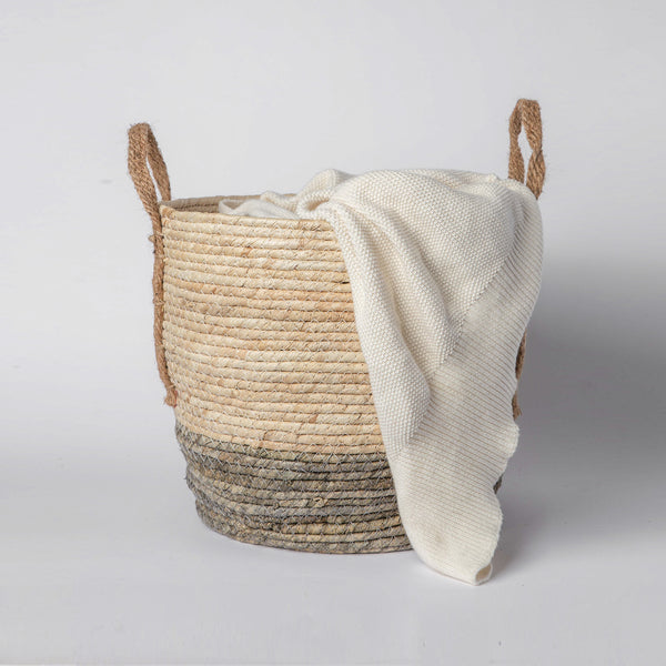 815 - Seagrass Basket With Handles