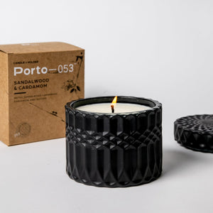 Porto-053 Scented Jar Candle Latitude Run Color: White